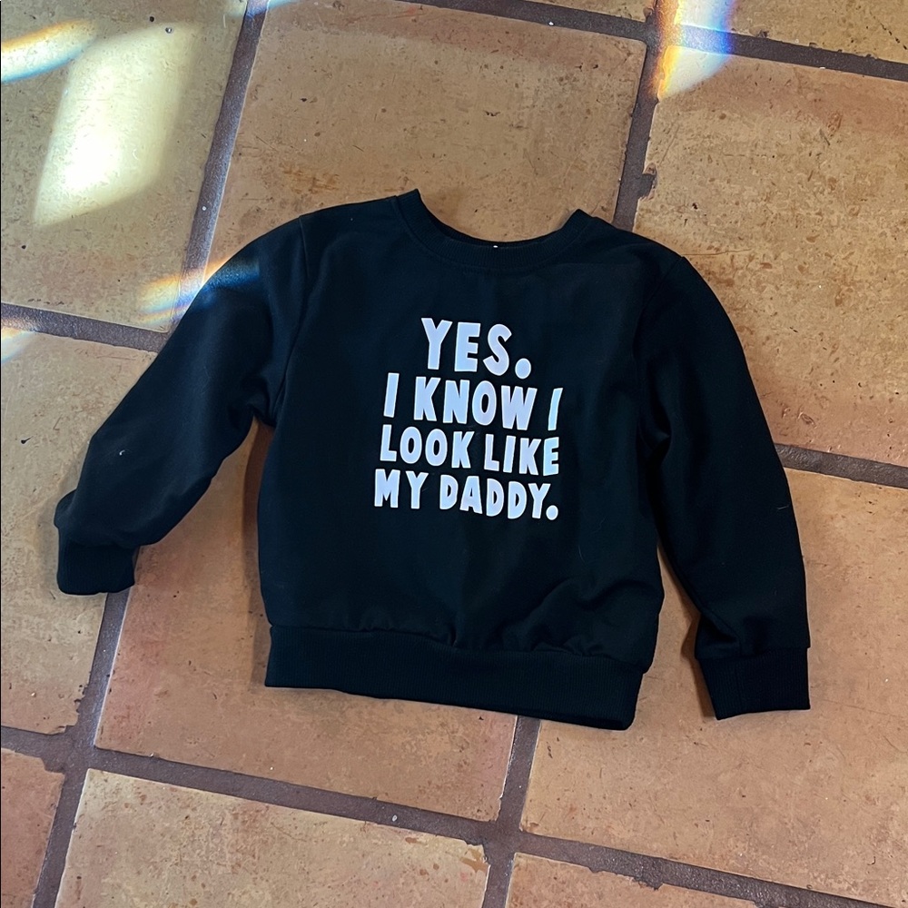 SHEIN look like daddy sweatshirt
